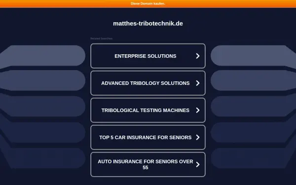 matthes-tribotechnik.de