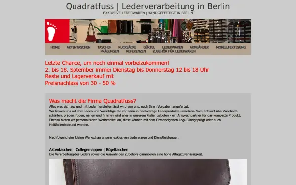 quadratfuss.de