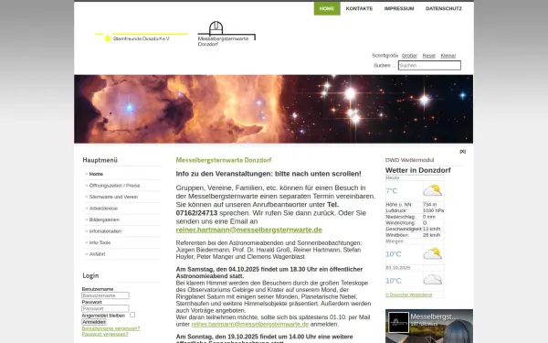 messelbergsternwarte.de