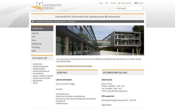 www.sec.uni-passau.de