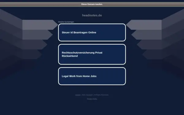headnotes.de