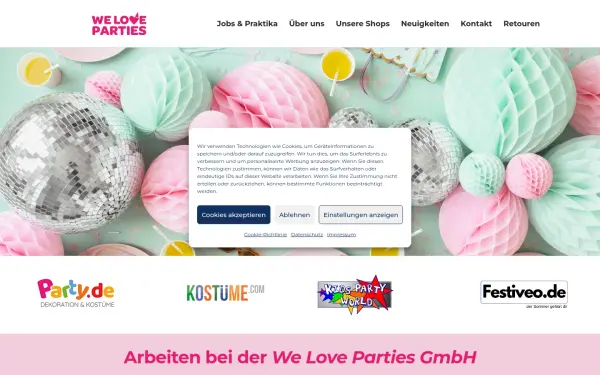 www.weloveparties.de