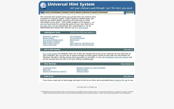 www.uhs-hints.com