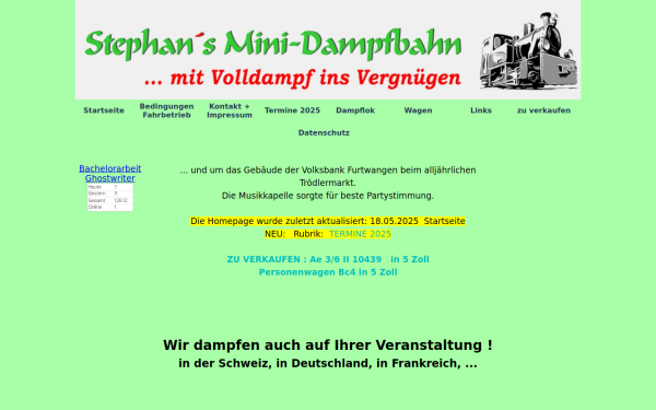 mini-dampfbahn.com