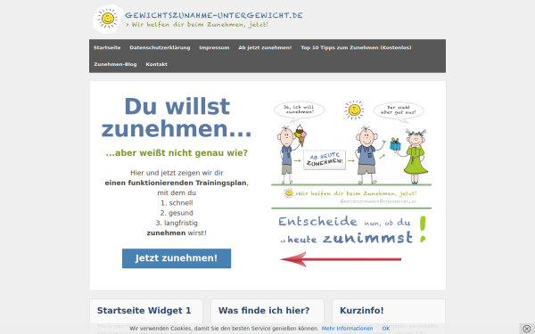 gewichtszunahme-untergewicht.de