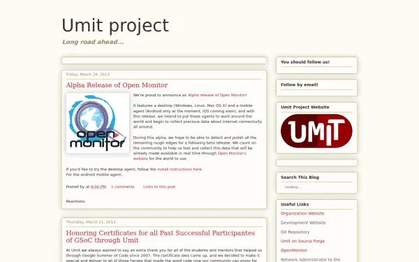 blog.umitproject.org