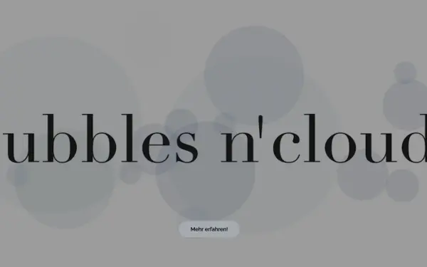 bubblesnclouds.de