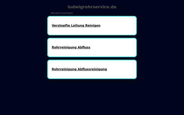 www.ludwigrohrservice.de