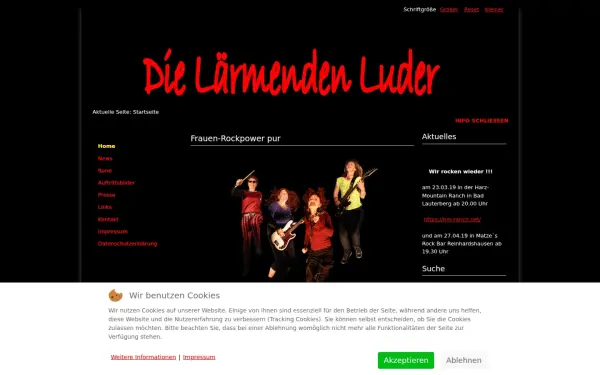 die-laermenden-luder.de