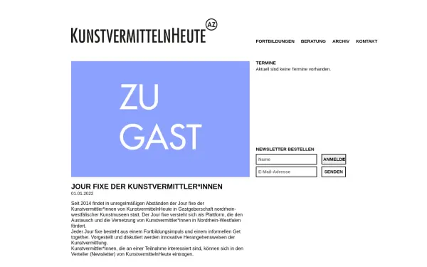 www.kunstvermittelnheute.de