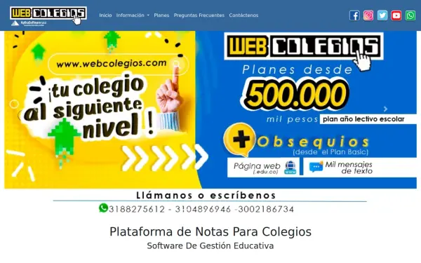 webcolegios.com
