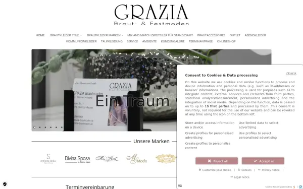 www.grazia-brautmoden.de