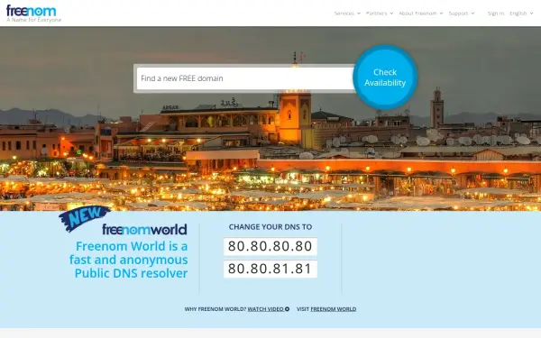 www.freenom.com