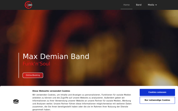 maxdemianband.de