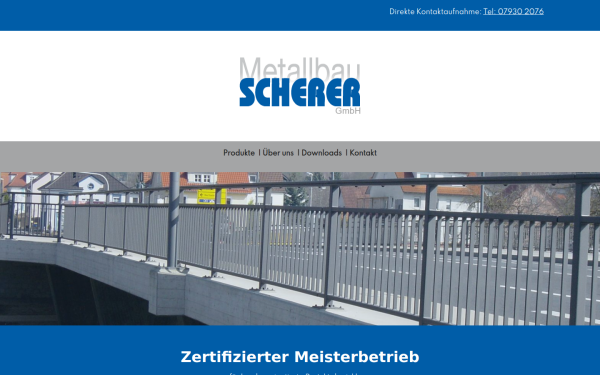 metallbau-scherer.de