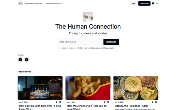 thehumanconnection.beehiiv.com
