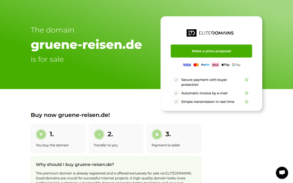 gruene-reisen.de