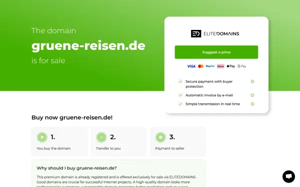 gruene-reisen.de