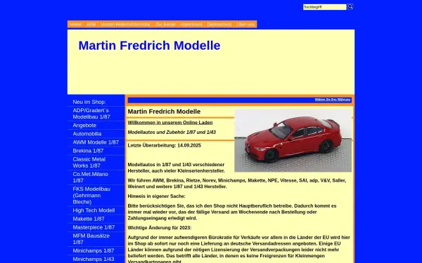 martinfredrichmodelle.de