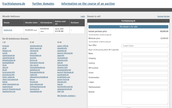 frachtplanung.de.domain-auktionen.info