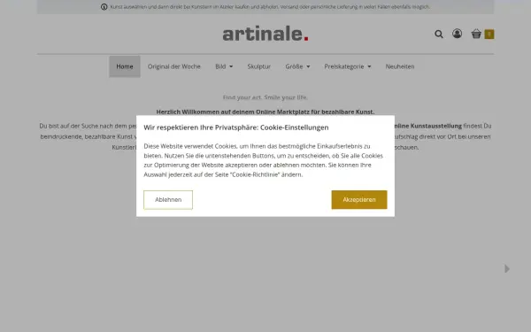 www.artinale.de