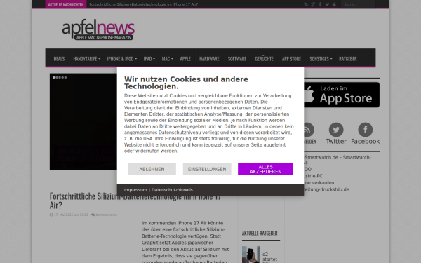 www.apfelnews.de