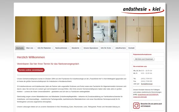 anaesthesie-kiel.de