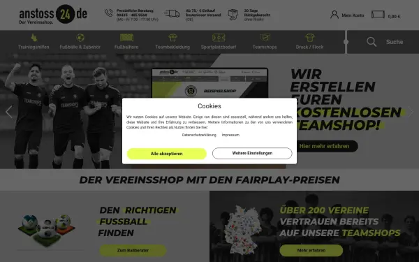 www.anstoss24.de