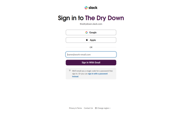 thedrydown.slack.com