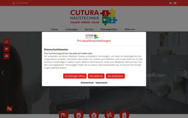 cutura-haustechnik.de