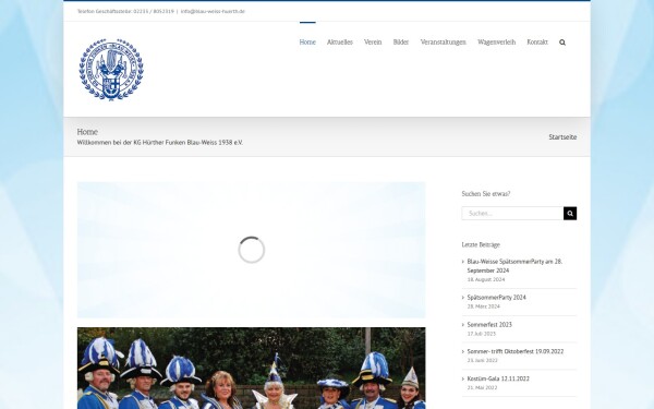 www.blauweisshuerth.de