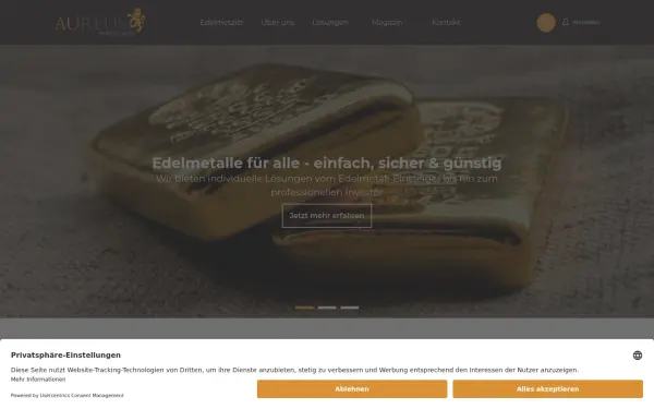 www.aureus-golddepot.de