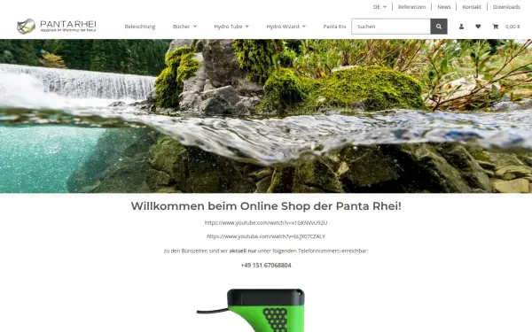 panta-rhei-aquatics.com