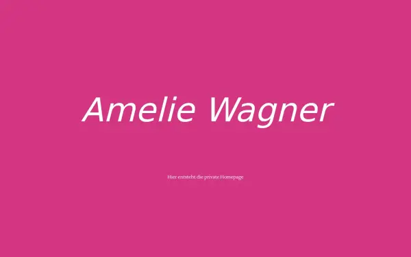 ameliewagner.de