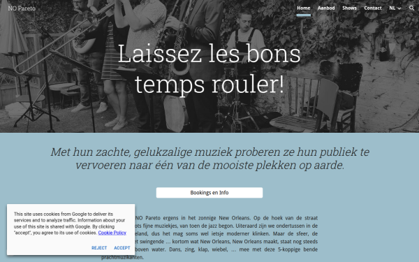 www.nopareto.be