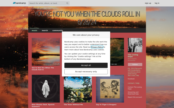 thelosinghope.bandcamp.com
