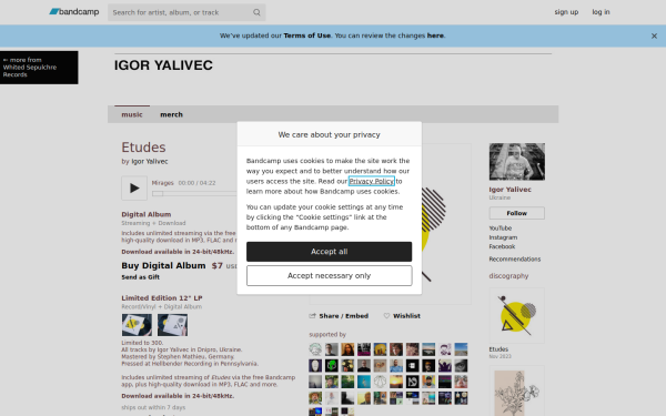yalivec.bandcamp.com