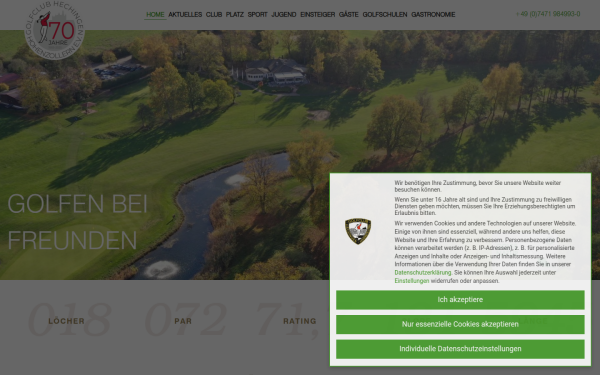 golfclub-hechingen.de