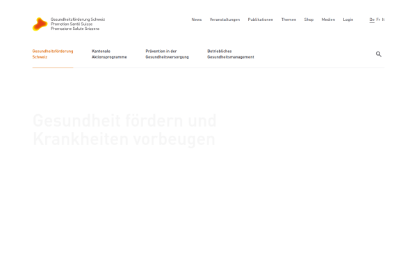 gesundheitsfoerderung.ch