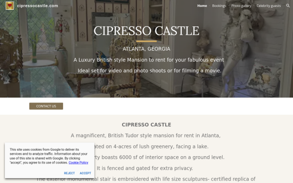 www.cipressocastle.com
