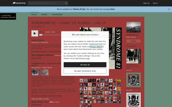 syndrome81.bandcamp.com