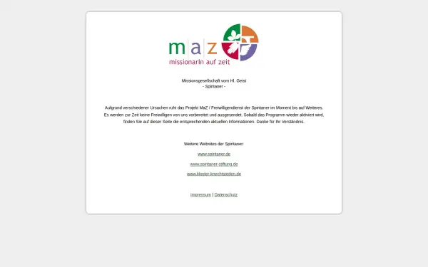 maz-spiritaner.de