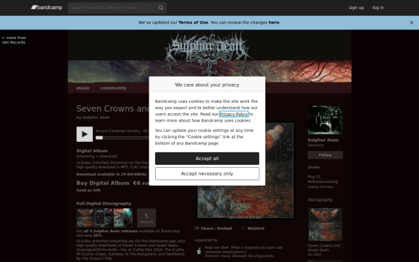 sulphuraeon-vanrecords.bandcamp.com