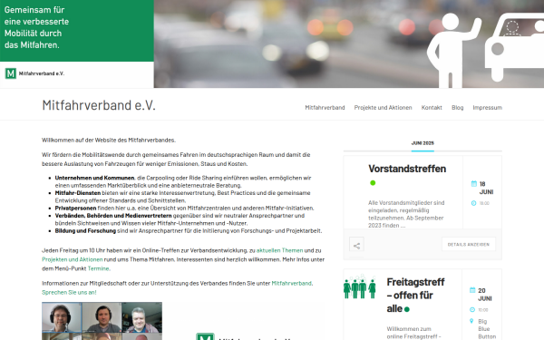 mitfahrverband.org