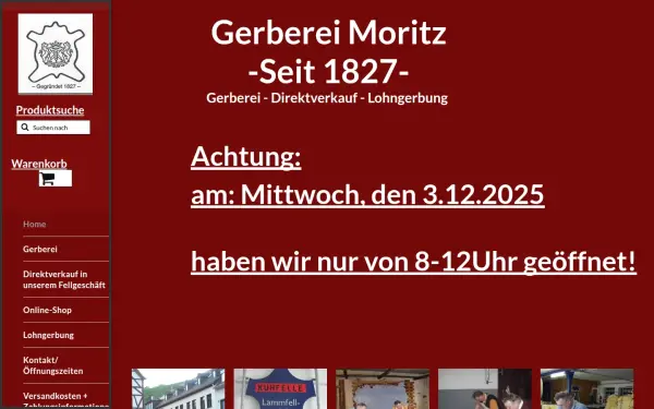 www.gerberei-moritz.de