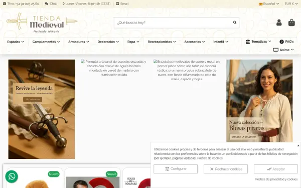 www.tienda-medieval.com