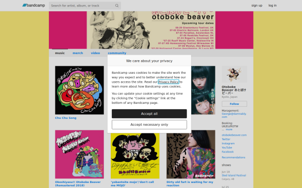 otobokebeaver.bandcamp.com