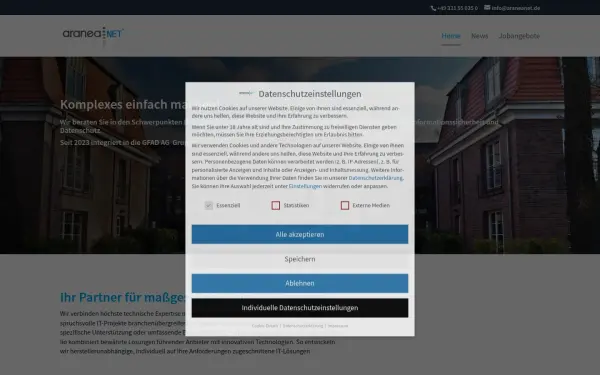 www.araneanet.de