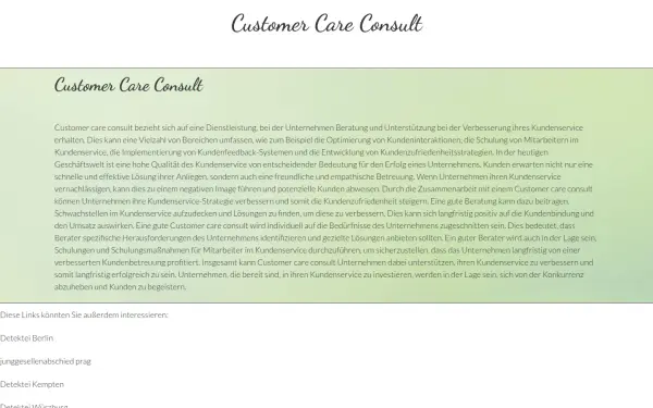 www.customercareconsult.de