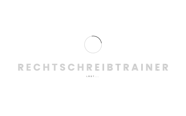rechtschreibtrainer.de